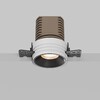 Миниатюра фото встраиваемый светильник maytoni mini dl059-7w4k-trs-b | 220svet.ru