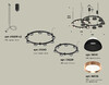 Миниатюра фото подвесной свветильник ambrella light diy spot techno ring xr92091100 | 220svet.ru