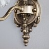 Миниатюра фото бра с хрусталем eurosvet elisha 3281/1 бронза | 220svet.ru