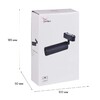 Миниатюра фото трековый магнитный светодиодный светильник reluce 13005-9.3-001ur magnetic led15w bk | 220svet.ru