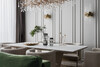 Миниатюра фото стол обеденный garda decor 58db-dt15873 | 220svet.ru