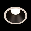 Миниатюра фото встраиваемый светильник loft it comb 10330/f white black | 220svet.ru