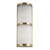 Миниатюра фото настенный светильник arte lamp albali a1063ap-2ab | 220svet.ru