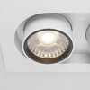 Миниатюра фото встраиваемый светодиодный светильник maytoni hidden dl045-02-10w4k-w | 220svet.ru