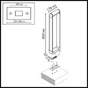 Миниатюра фото ландшафтный светильник odeon light twinset 7117/12gla черный | 220svet.ru