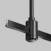 Миниатюра фото крепление потолочное одинарное для трековой системы maytoni flarity tra158c-sl1-b | 220svet.ru