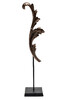 Миниатюра фото статуэтка лист винтаж garda decor 71pn-03209 | 220svet.ru