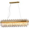 Миниатюра фото подвесная люстра illumico il5189-8lls-29 brass mirage | 220svet.ru