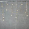Миниатюра фото гирлянда бахрома с колпачком 3,1 x 0,5 м шампань, 120 led, провод прозрачный пвх, ip65 ltc pil120cap-10-2ch | 220svet.ru