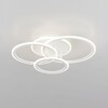 Миниатюра фото потолочная светодиодная люстра с пультом ду citilux тринити cl238130 | 220svet.ru