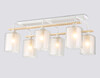 Миниатюра фото потолочная люстра  ambrella light traditional loft tr tr3033247/6 wh/wd | 220svet.ru