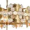 Миниатюра фото подвесная люстра indigo delizia 12047/8p brass v000572 | 220svet.ru