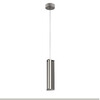 Миниатюра фото подвесной светодиодный светильник delight collection md24001031-1b nickel/grey | 220svet.ru