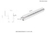 Миниатюра фото шинопровод встраиваемый магнитный для гкл12,5 мм crystal lux clt 0.123 02 l3000 bl | 220svet.ru
