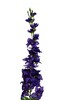 Миниатюра фото дельфиниум синий garda decor 8j-17s0018/2 | 220svet.ru