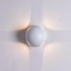 Миниатюра фото уличный настенный светильник arte lamp conrad a1544al-4wh | 220svet.ru