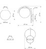 Миниатюра фото уличный настенный светильник элетех челси 1030480546 ip54 | 220svet.ru