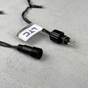 Миниатюра фото гирлянда нить 10м тепло-белая 24в, 100 led, провод черный пвх, ip54 ltc pst100-11-1ww | 220svet.ru