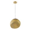 Миниатюра фото подвесной светильник crystal lux malaga sp1 d200 gold | 220svet.ru