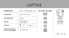 Миниатюра фото ткань garda decor 134ls-127062740-lattice orang | 220svet.ru