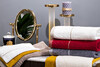 Миниатюра фото полотенце орсетто белое 70*140 garda decor 119val-02101 | 220svet.ru