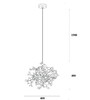 Миниатюра фото подвесной светильник imperium loft tezani argent suspension 84501-22 | 220svet.ru