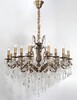 Миниатюра фото подвесная люстра lucia tucci barletta 122.12.6 antique | 220svet.ru