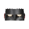 Миниатюра фото встраиваемый светодиодный светильник maytoni alfa led dl043-02-10w3k-sq-b-1 | 220svet.ru