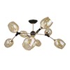 Миниатюра фото потолочная люстра на штанге arte lamp seppia a4211pl-8bk | 220svet.ru