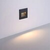 Миниатюра фото уличный настенный свтодиодный светильник arte lamp piazza a7325in-1bk | 220svet.ru