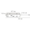 Миниатюра фото ввод питания для для магнитного шинопровода arte lamp linea-accessories a480133 | 220svet.ru