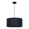 Миниатюра фото подвесной светильник arte lamp fleece a7097sp-1bk | 220svet.ru