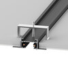Миниатюра фото фиксирующая скоба для 2-контактных встраиваемых треков lightstar barra 501000 | 220svet.ru
