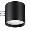Миниатюра фото потолочный светильник odeon light oben 7129/8cl черный | 220svet.ru