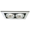 Миниатюра фото встраиваемый светильник arte lamp technika a5930pl-2si | 220svet.ru