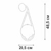Миниатюра фото бра vitaluce v2933-1/1a | 220svet.ru