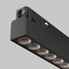 Миниатюра фото трековый магнитный светодиодный светильник maytoni points tr031-2-24w3k-b | 220svet.ru