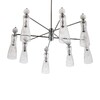 Миниатюра фото потолочная люстра на штанге lumion emily 8268/8 хром | 220svet.ru