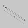 Миниатюра фото соединитель для модульной системы maytoni shelf ca011-l900-b | 220svet.ru