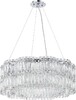 Миниатюра фото подвесная люстра хрустальная 2174/09/10p stilfort, серия admire | 220svet.ru