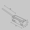 Миниатюра фото ввод питания для магнитного шинопровода maytoni accessories for tracks exility tra034b-42b-1 | 220svet.ru