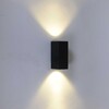 Миниатюра фото настенный светильник reluce 86850-9.2-002kt led2*5w bk | 220svet.ru