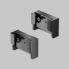 Миниатюра фото заглушка двойная для текстильной ленты maytoni accessories for system parity tra130becduo-b | 220svet.ru