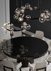 Миниатюра фото люстра 8828p/l black/clear delight collection | 220svet.ru