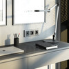 Миниатюра фото накладка для розетки usb графит матовый werkel w1179564 | 220svet.ru