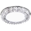 Миниатюра фото встраиваемый светильник ambrella light gx53 led g255 ch | 220svet.ru