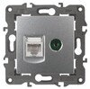 Миниатюра фото розетка комбинированная rj45+tv эра 14-3110-03 б0034316 | 220svet.ru