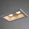 Миниатюра фото встраиваемый светильник arte lamp invisible a9214pl-2wh | 220svet.ru