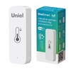 Миниатюра фото умный ик-датчик температуры и влажности wi-fi+bluetooth uniel usn-a500 ts/wf white | 220svet.ru