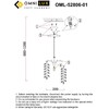 Миниатюра фото подвесной светильник omnilux cavriglia oml-52806-01 | 220svet.ru